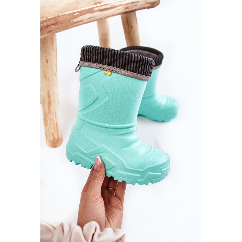 BEFADO S.A. Warme Gummistiefel für Kinder Befado 162X305 Mint grün 1