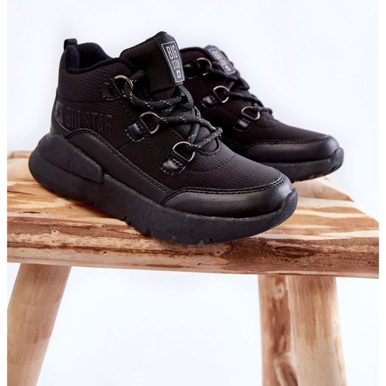 Kinderstiefel Memory Foam Big Star KK374119 Schwarz 1