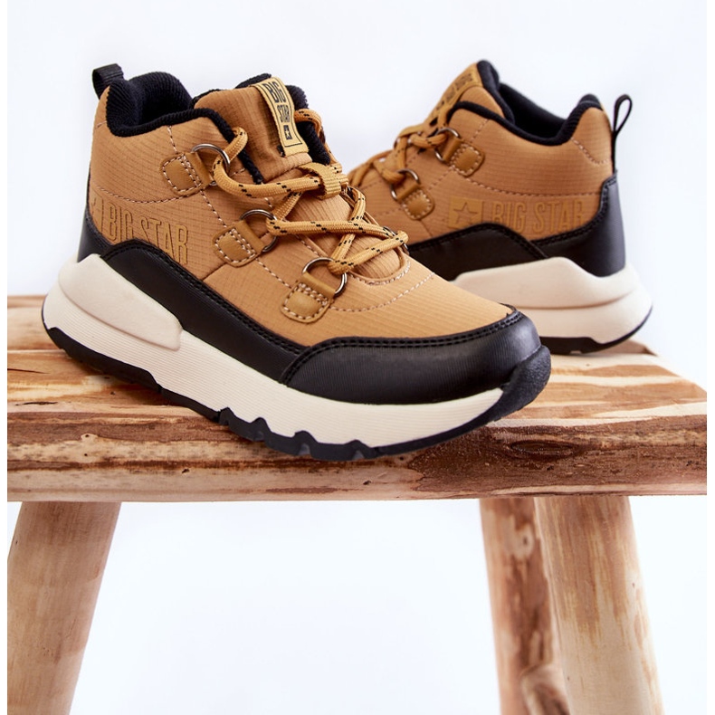 Kinderschuhe Memory Foam Big Star KK374118 Kamel braun 2