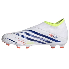 Adidas Predator Edge.3 Ll Fg Jr GW0984 Fußballschuhe weiß weiß 1