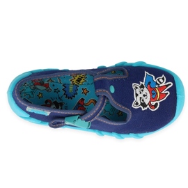 Befado Kinderschuhe 110P440 marineblau blau 3