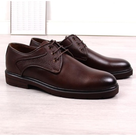 King Camp Schnürschuhe aus Leder Kingle M SCA173B braun 2