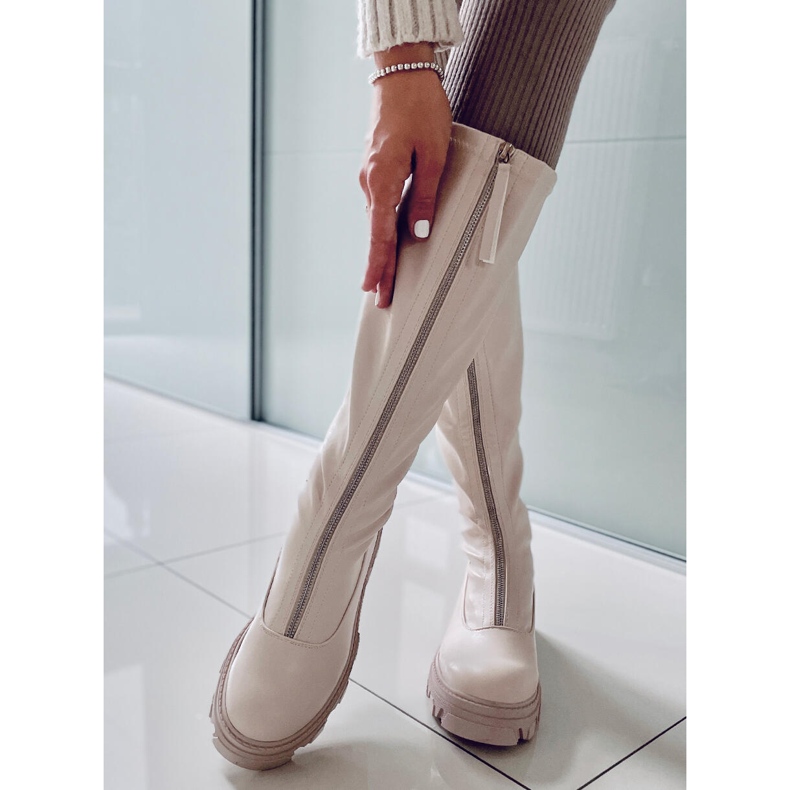 PA1 Damenstiefel Blige Beige 1