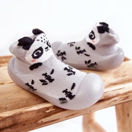 BEFADO S.A. Kinderhausschuhe Niechodki Befado 002P038 Grau 2