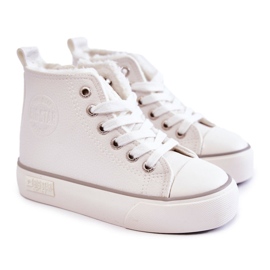 Hoher Kindersneaker Big Star KK374227 Weiß 1