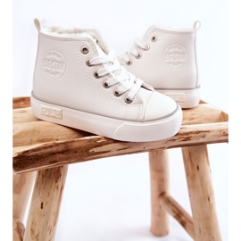Hoher Kindersneaker Big Star KK374227 Weiß 3