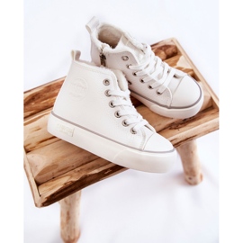 Hoher Kindersneaker Big Star KK374227 Weiß 4