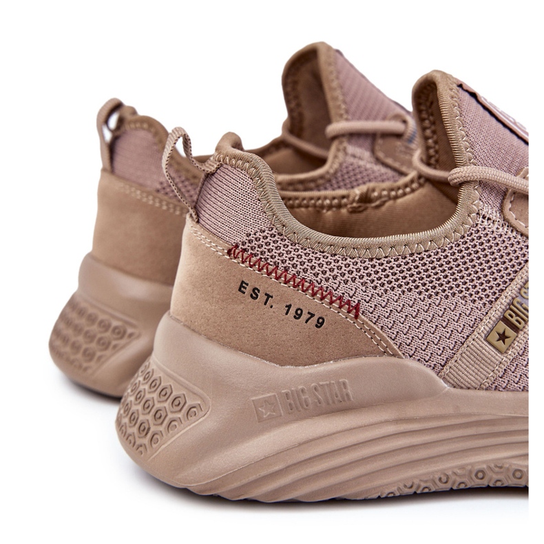 Herren Sportschuhe Memory Foam Big Star Beige KK174258 1