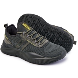 Herren Sportschuhe Memory Foam Big Star KK174256 Khaki grün 1