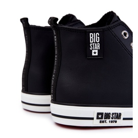 Hochisolierte Herren-Sneaker Big Star KK274346 Schwarz 2
