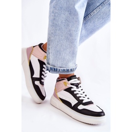 Vinceza Hohe Sportschuhe für Damen Multicolor Silje mehrfarbig 1