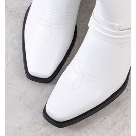 BM Weiße Cowboystiefel von Libiti 1