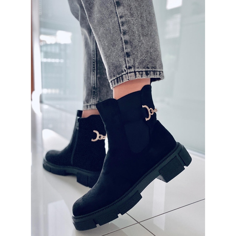 BM Chelsea-Stiefel für Damen Chance Schwarz 1