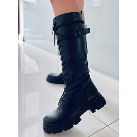 BM Shears Schwarze Reitstiefel für Damen 2