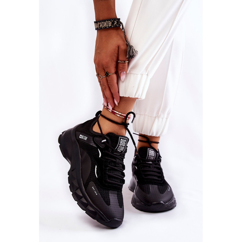 Damen Sportschuhe Big Star KK274056 Schwarz 1