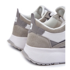 Herren Sportschuhe Big Star KK174021 Weiß-Grau 1