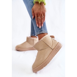 Isolierte Schneestiefel für Damen Big Star KK274290 Beige 2