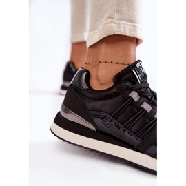 Modische Damen Sportschuhe Big Star KK274110 Schwarz 2