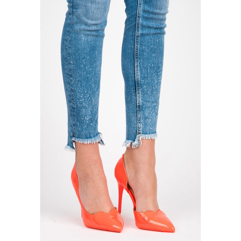 Vices Sweetheart-Heels in Neon orange 1