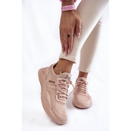 Damenturnschuhe Memory Foam System Big Star KK274348 Rosa 1
