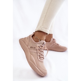 Damenturnschuhe Memory Foam System Big Star KK274348 Rosa 2