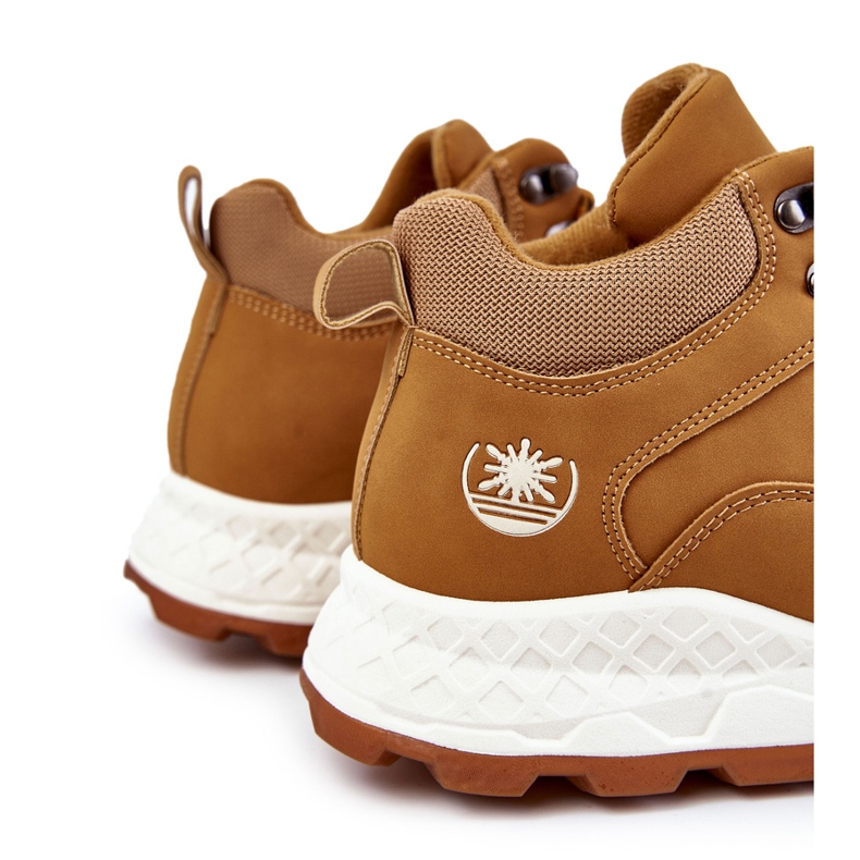 BM Warme Trekkingschuhe für Herren Trappers Camel Otto braun 1