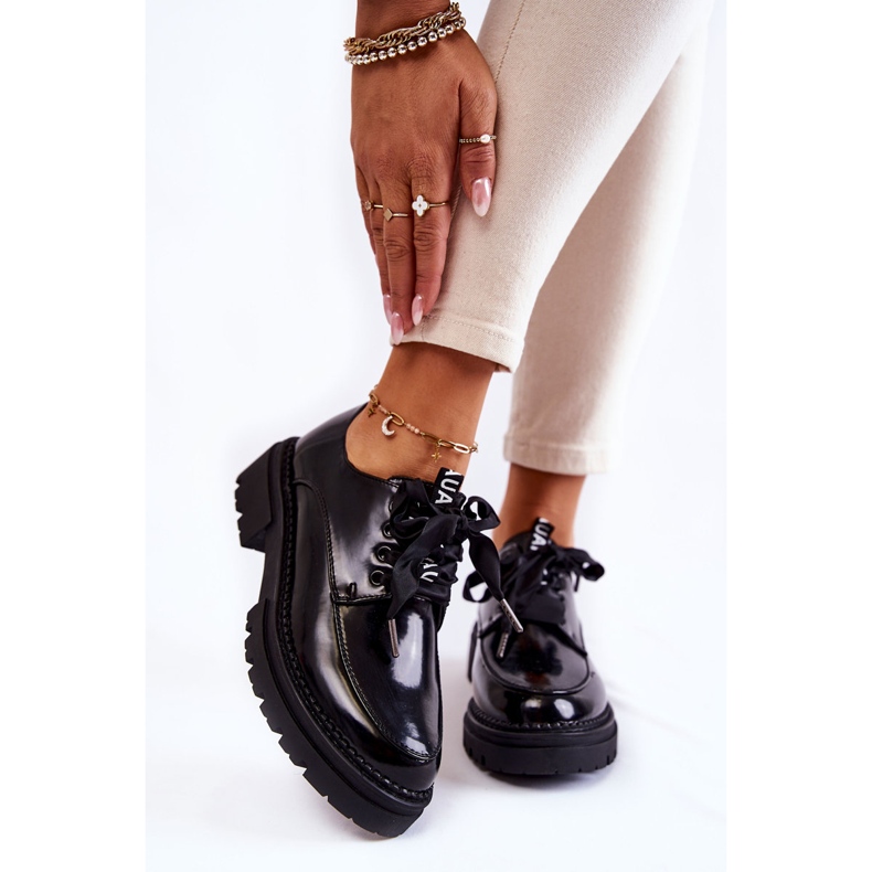 Lackschuhe Damen La.Fi 210004B-NL Schwarz 1