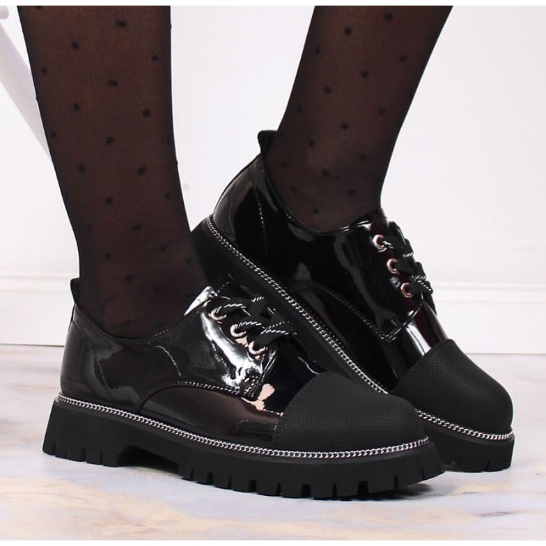 Lacklederschuhe Artiker W HBH37 schwarz 2