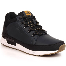 Herren Lederschuhe, Marineblau Cruiser Bustagrip 1