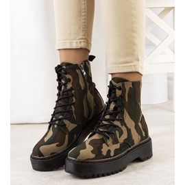 PA1 Lanita grüne militärische Fallensteller braun 1