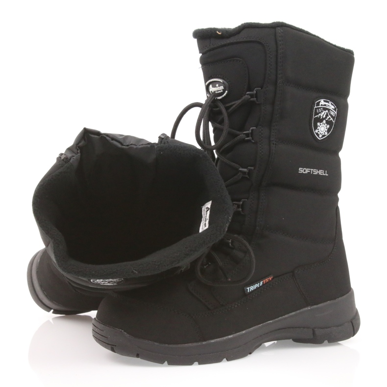 American Club Amerikanische Kindersoftshell -Stiefel mit SN12/22 schwarzer Membran 4