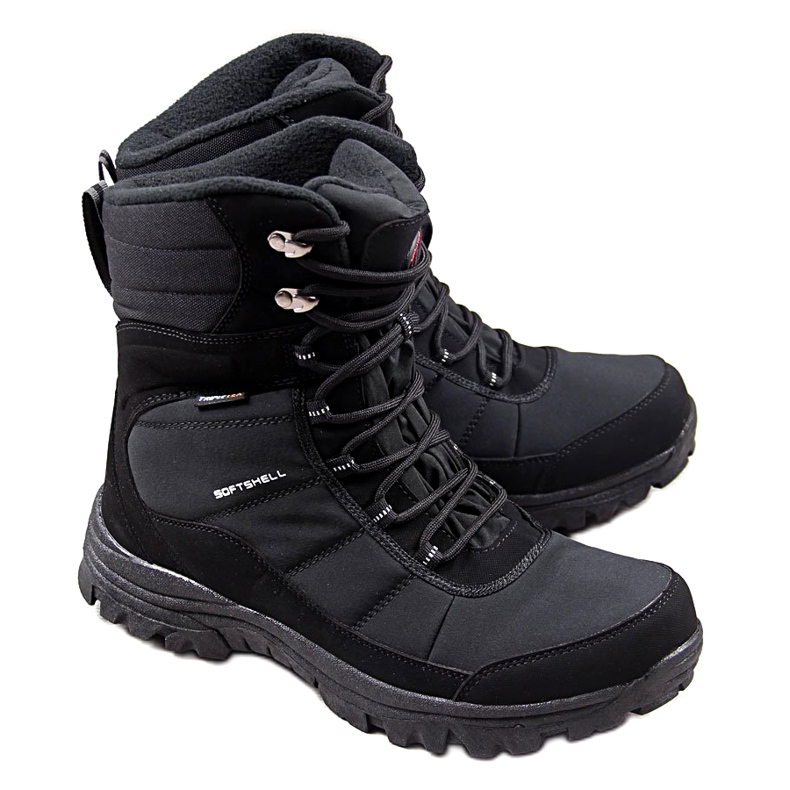 American Club Stiefel mit einer mit Fleece isolierten Membran SN01 / 22 schwarz 1