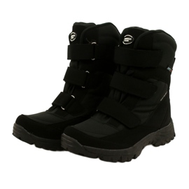 American Club Softshell-Stiefel mit Klettverschluss SN05 / 22 Schwarz gewärmt 2