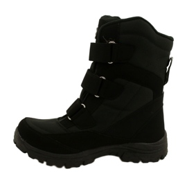 American Club Softshell-Stiefel mit Klettverschluss SN06 / 22 Schwarz gewärmt 1