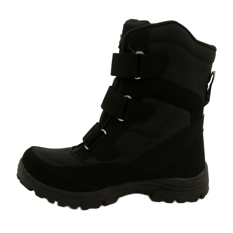 American Club Softshell-Stiefel mit Klettverschluss SN06 / 22 Schwarz gewärmt 1
