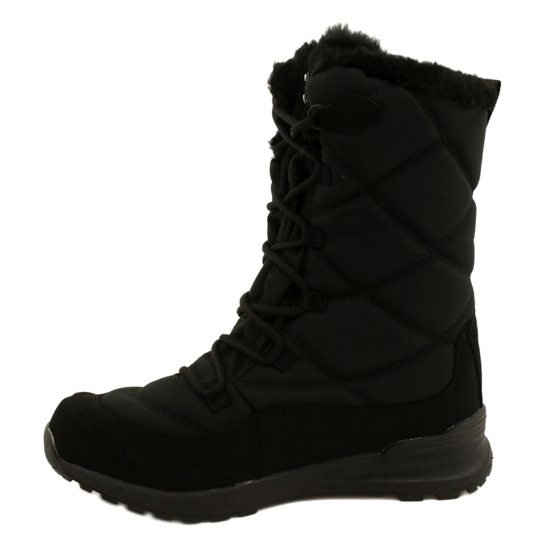 Wasserdichter Softshell-Schneestiefel mit American Club SN21/22-Membran, schwarz 1