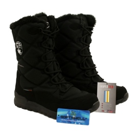 Wasserdichter Softshell-Schneestiefel mit American Club SN21/22-Membran, schwarz 4