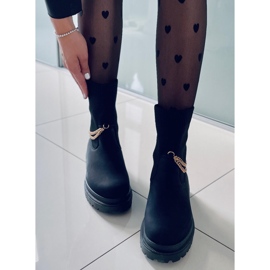 PA1 Stiefel mit einem flexiblen Obermaterial aus Jesse Black schwarz 1