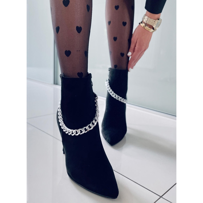 PA1 Vivica Schwarze Stiletto-Stiefel 2