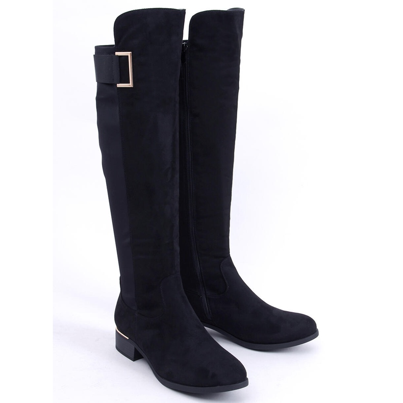 PA1 Lauv Schwarze Reitstiefel für Damen 1