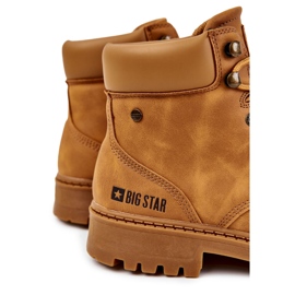 Herren Trapper Memory Foam Big Star KK174207 Kamel mehrfarbig gelb 1