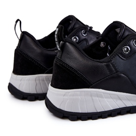 Klassische Sportschuhe für Herren Memory Foam Big Star KK174270 Schwarz 1