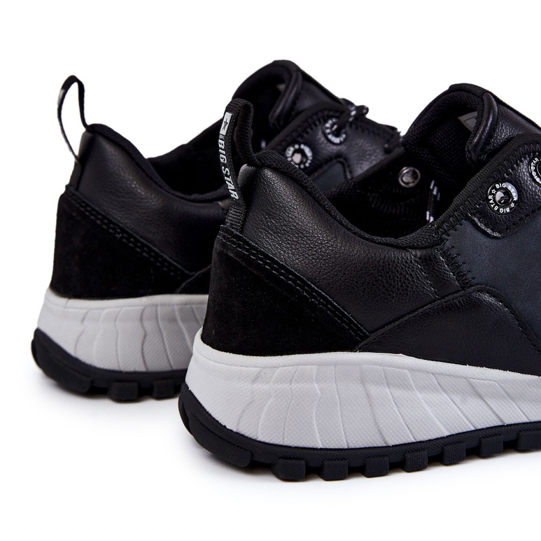 Klassische Sportschuhe für Herren Memory Foam Big Star KK174270 Schwarz 1