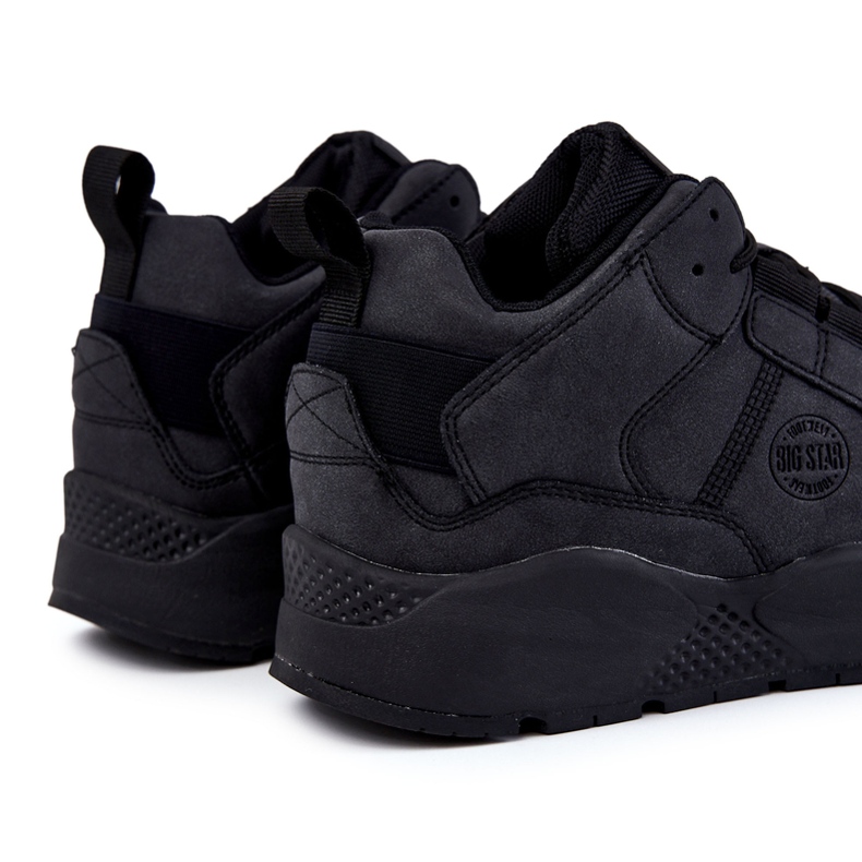 Herren Turnschuhe Sportschuhe Big Star KK174247 Schwarz 1