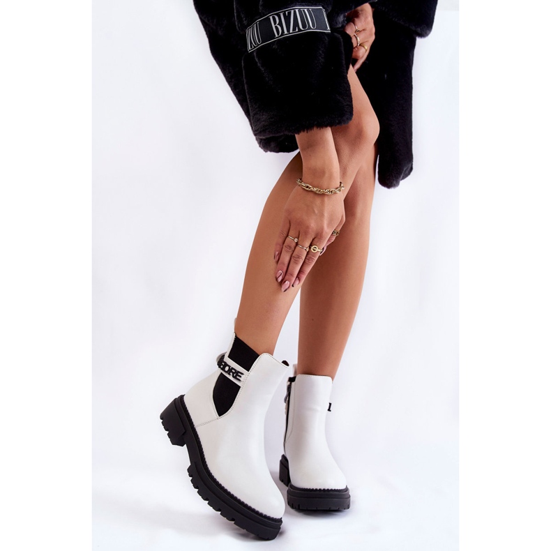 Damenstiefel La.Fi 250005W-PU Weiß 2