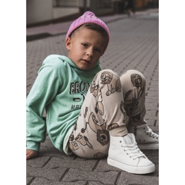 Hoher Kindersneaker Big Star KK374227 Weiß 6