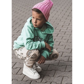 Hoher Kindersneaker Big Star KK374227 Weiß 7