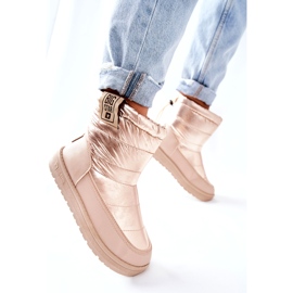 Damen Schneestiefel Big Star II274121 Beige 4