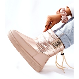 Damen Schneestiefel Big Star II274121 Beige 1
