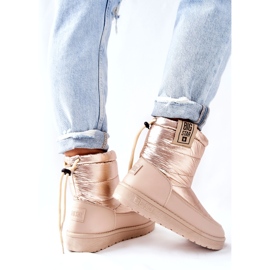 Damen Schneestiefel Big Star II274121 Beige 2